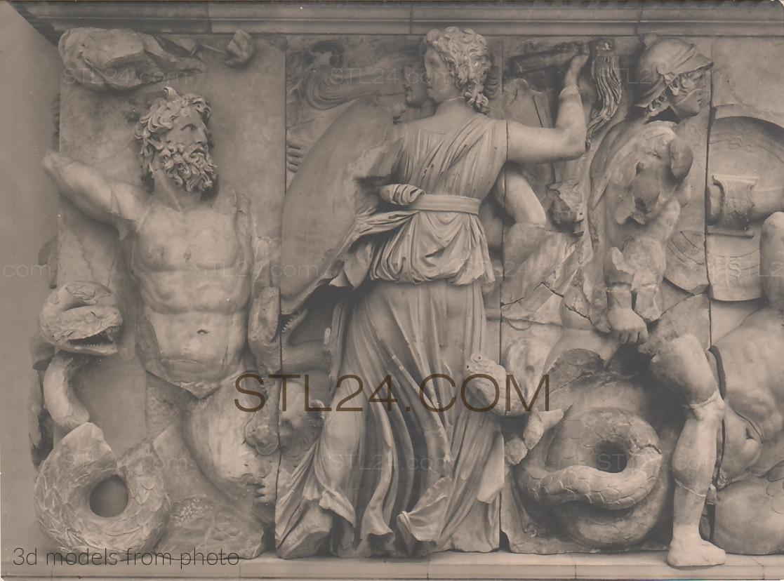 Sculptures of ancient Greece SCULPTURE OF ANCIENT GREECE_0964 3D